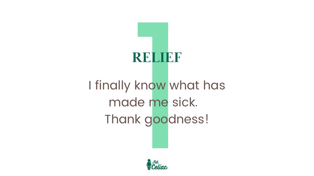 Processing a Celiac Diagnosis: The First Stage of Relief