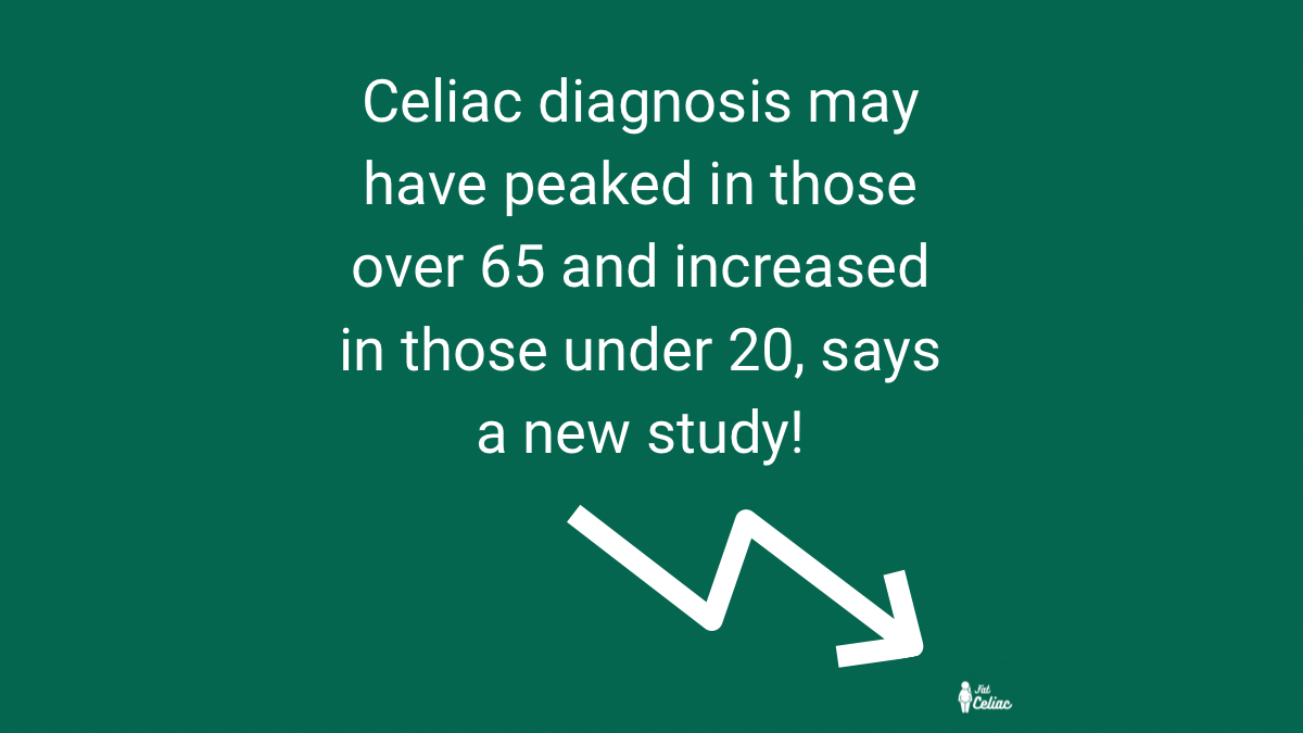 Celiac diagnosis may have peaked in those over 65 and increased in those under 20. (1200 x 675 px) - Trusted Resource for Celiac Disease.